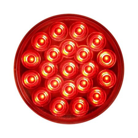 Optronics 21-Led 4in. Yellow Grommet Mount Stop/Turn/Tail Light STL55RB